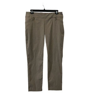 Perfect Stretch by Chico's Size 3 Short (XL) Gray Pull-On Pants Side Pockets